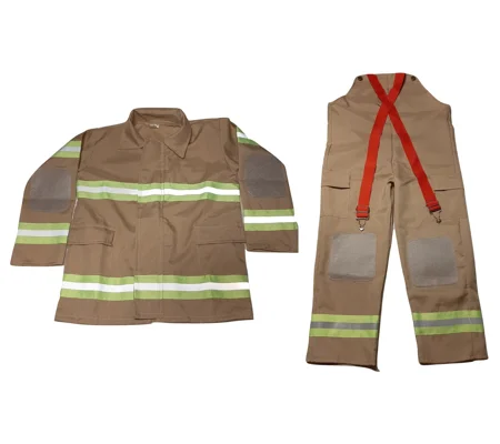 Child Kid Size PBI Looking Firefighter Turnout Gear Set Medium
