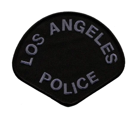 CA California State LAPD Los Angeles Police Shoulder Patch Subdued