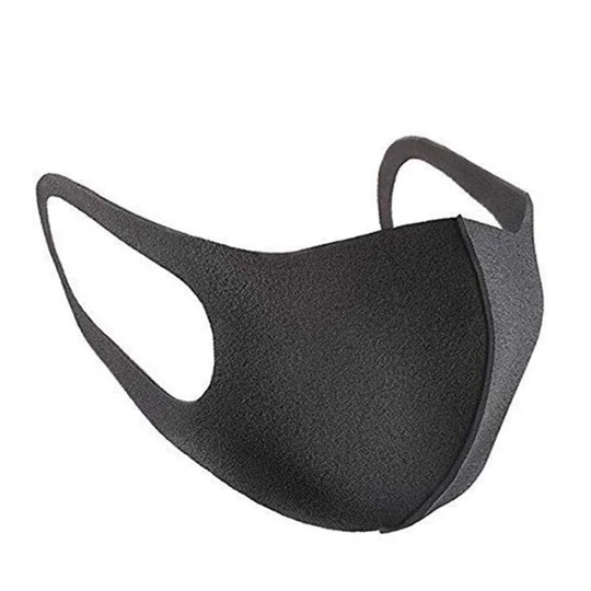 Reusable Washable Protective Face Mask Black Covid