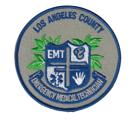 CA California Los Angeles County EMT Shoulder Patch