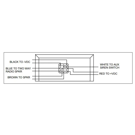Carson Siren Power Harness 9 Pin SA-400-53