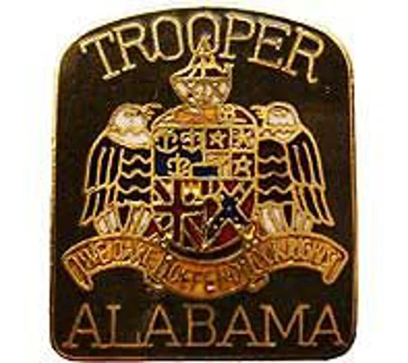 Tie Tac Pin Alabama Trooper Patch
