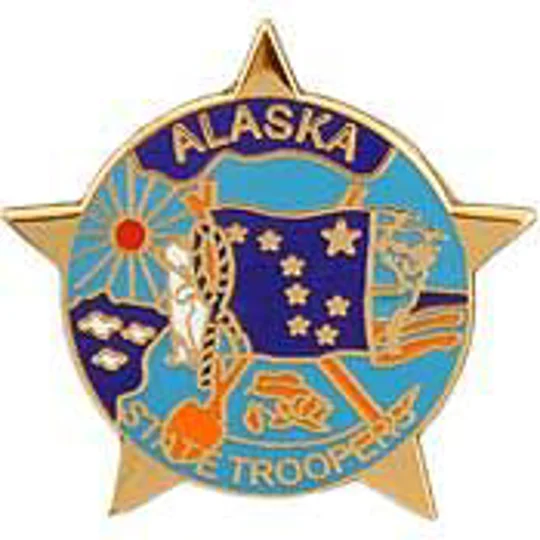 Tie Tac Pin Alaska State Trooper