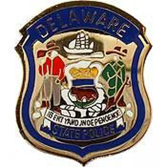 Tie Tac Pin Deleware State Police