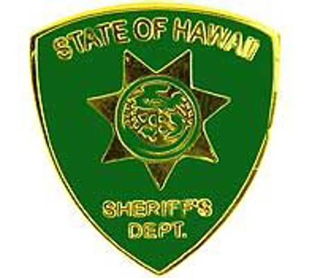 Tie Tac Pin State of Hawaii Sheriff Department