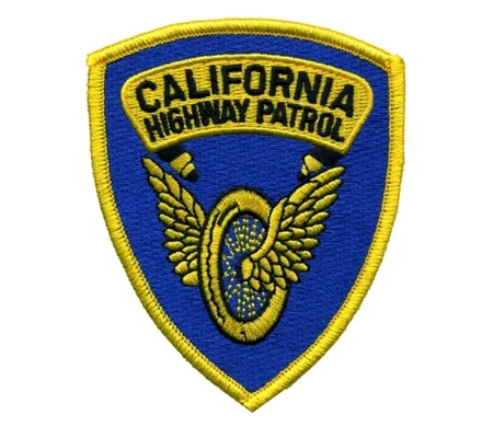 CA California Highway Patrol State Patch Motor Wings