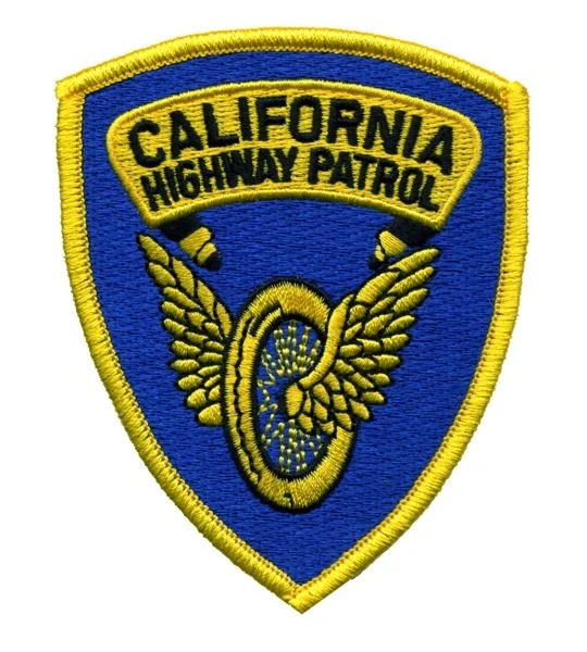 CA California Highway Patrol State Patch Motor Wings