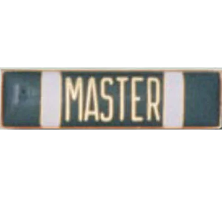 Commendation Bar Merit Award Master