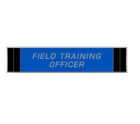 Commendation Bar Merit Award Field Training Officer FTO