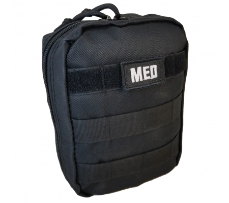 Tactical MOLLE Trauma First Aid Pouch Nylon Black