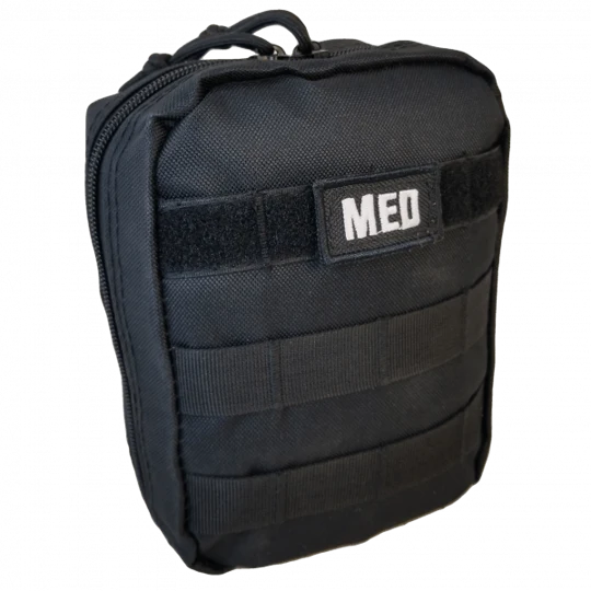 Tactical MOLLE Trauma First Aid Pouch Nylon Black