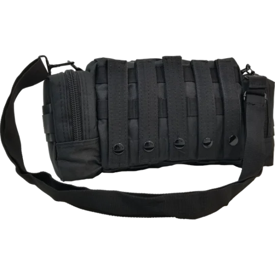 Enlarged 3-Way Deployment Rapid Response Bag Black