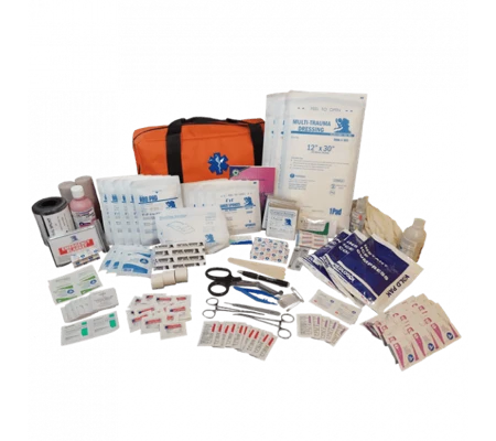 EMS Master Campers Trauma Bag Blue Fully Stocked