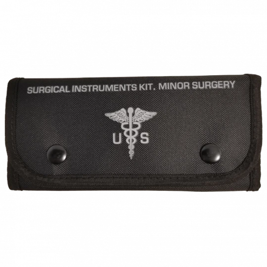 Basic Field Emergency Surgical Kit Black