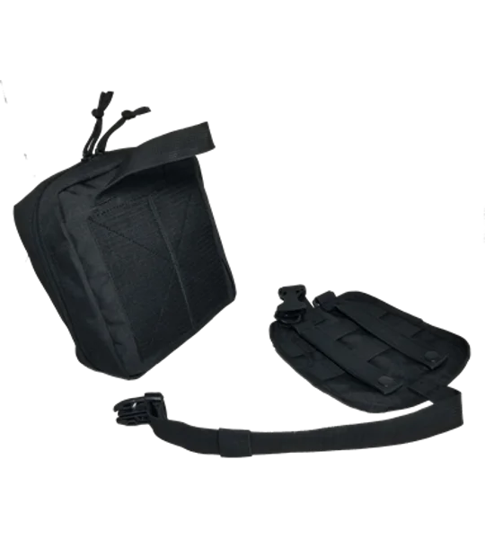 Tactical IFAK Velcro Trauma First Aid Pouch Nylon Red