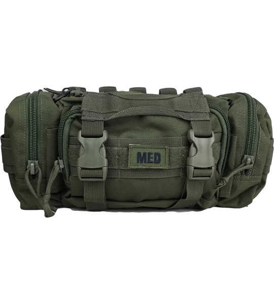 Enlarged 3-Way Deployment Rapid Response Bag OD Green Olive Drab