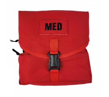 Tactical M3 GI Style Medic Trauma Bag Red