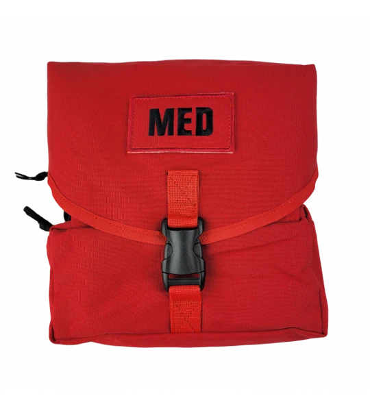 Tactical M3 GI Style Medic Trauma Bag Red