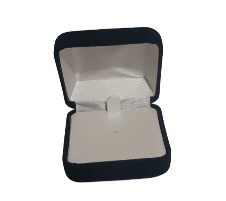 Velour covered steel presentation box for emblems insignia Small