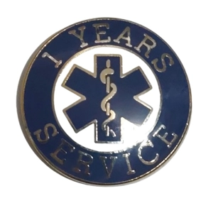 Insignia Tac Pin SOL Star of Life Years Service 1