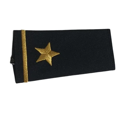 Gold Star Shirt Epaulette Shoulder Board Midnight