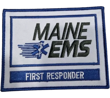 ME Maine Shoulder Patch First Responder