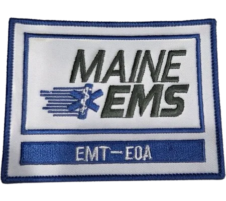 ME Maine Shoulder Patch EMT EOA