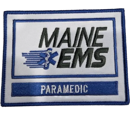 ME Maine Shoulder Patch Paramedic