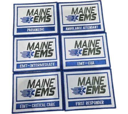 ME Maine Shoulder Patch Set of all 6