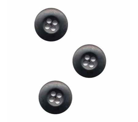 Replacement Military BDU Pant - Jacket Buttons Pack of 3 Black