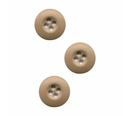Replacement BDU Pant Shirt Jacket Buttons Pack of 3 Khaki