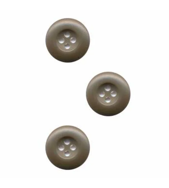 BDU Pant Shirt Jacket Buttons Pack of 3 Black Olive Drab