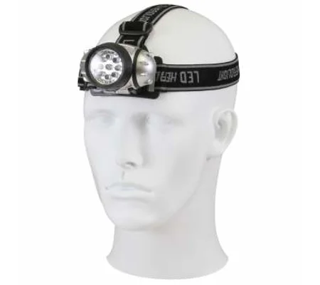 Tactical 9 Led Headlamp Black
