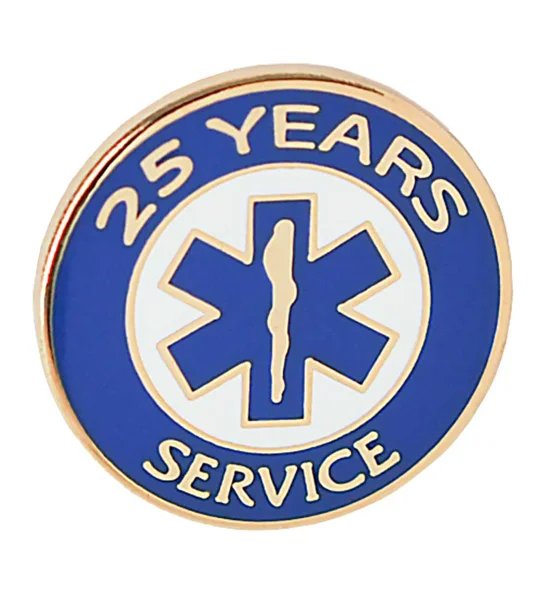 Insignia Tac Pin SOL Star of Life Years Service 25