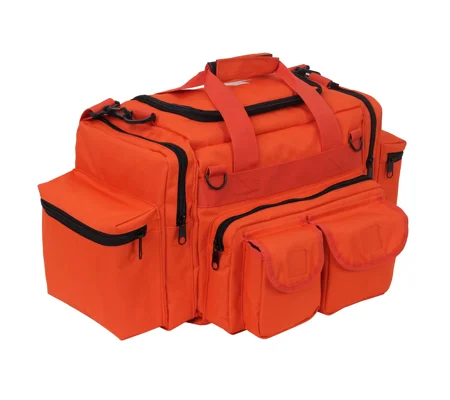 Large Trauma Bag Orange with Cross