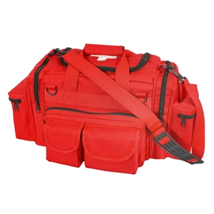 Large Trauma Bag Red with Cross