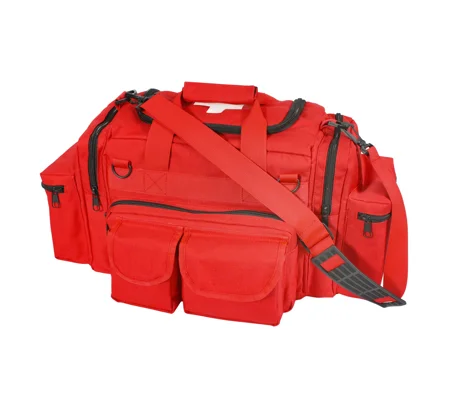 Large Trauma Bag Red with Cross