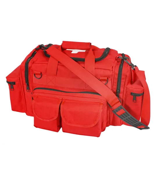 Large Trauma Bag Red with Cross