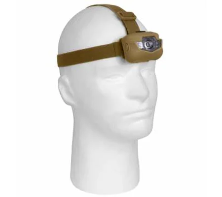 Tactical 5 Led Headlamp Coyote Brown