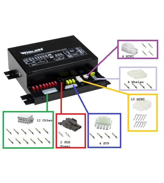 Whelen Control Power Cable 12 Pin O 295SDA2