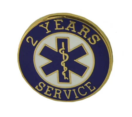 Insignia Tac Pin SOL Star of Life Years Service 2