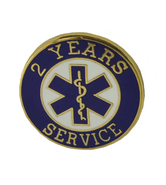 Insignia Tac Pin SOL Star of Life Years Service 2