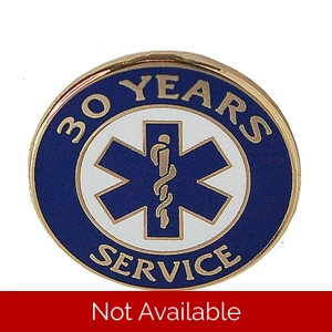 Insignia Tac Pin SOL Star of Life Years Service 30