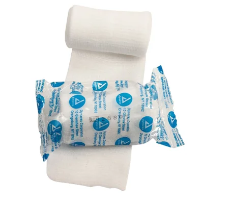 Stretch Gauze Bandages Roller 2" Pack of 12 Wrapped