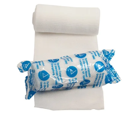 Stretch Gauze Bandages Roller 3" Pack of 12 Wrapped