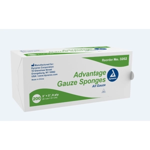 Advantage Gauze Sponge 8-Ply 2 X 2 Non Sterile