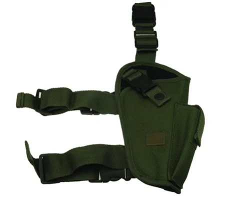 Olive Drab Green Tactical Leg Holster Right Handed Size 4