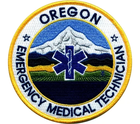 OR Oregon Emergency Medical Technician EMT Shoulder Patch