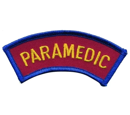 ME Maine EMT Shoulder Patch Rocker Paramedic