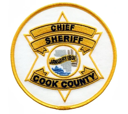 IL Illinois Cook County Sheriffs Police Patch Chief